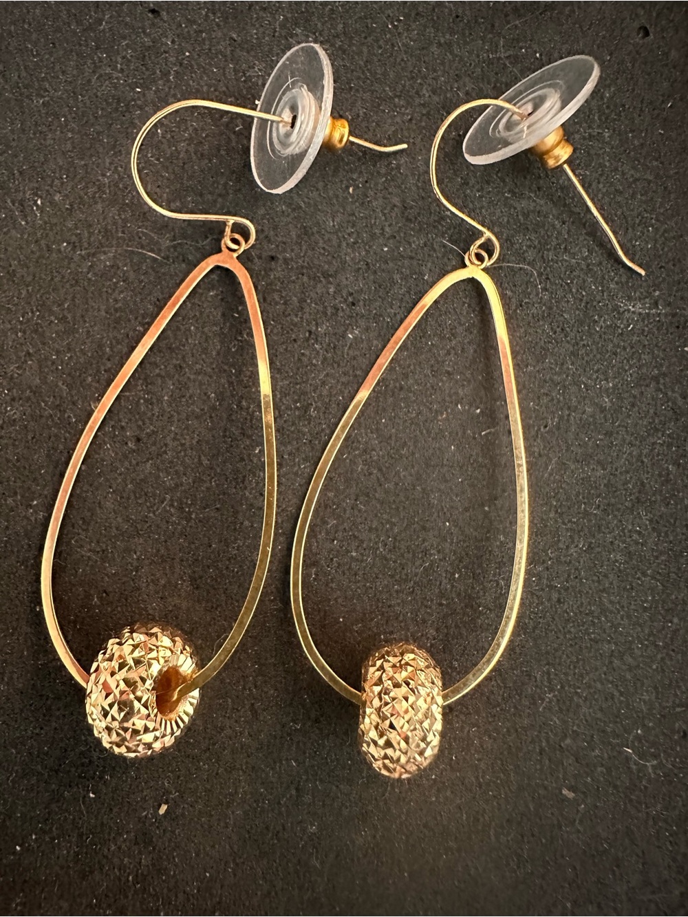 La Vie Parisienne gold hoops